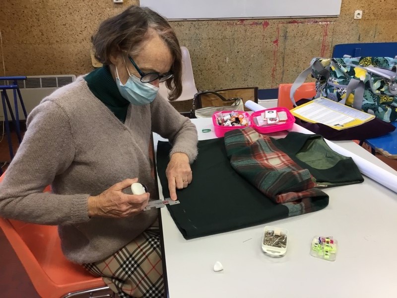 Changement à l’atelier couture création