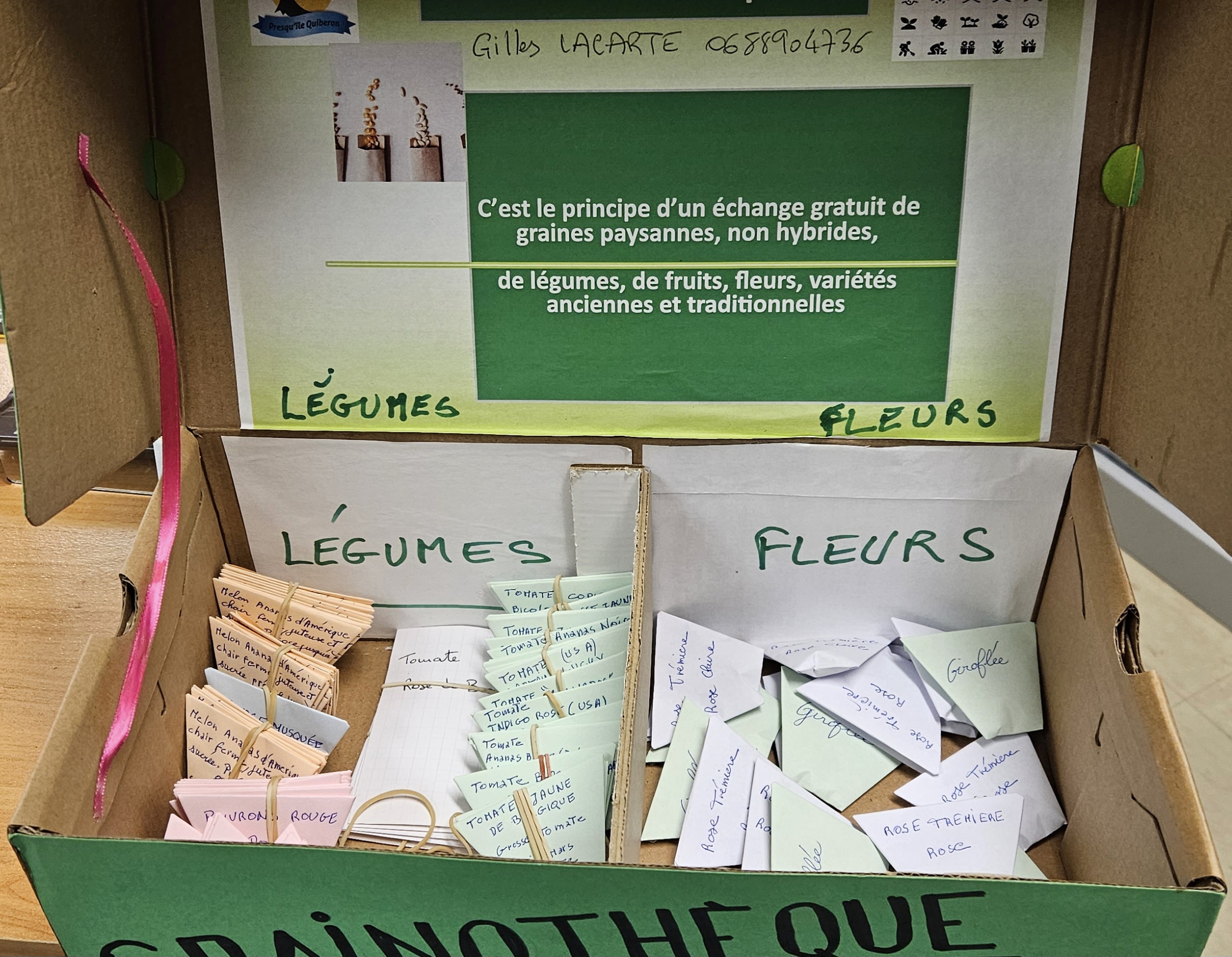 La Grainothèque de Loisirs et Culture est disponible!